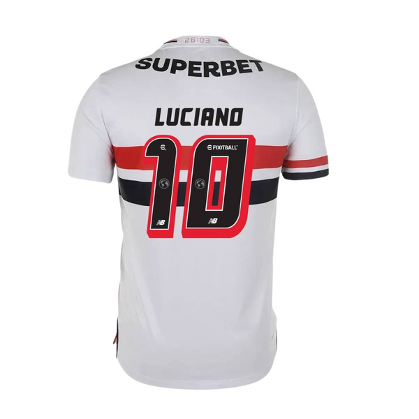Camisa São Paulo 2025/26 I LUCIANO N° 10