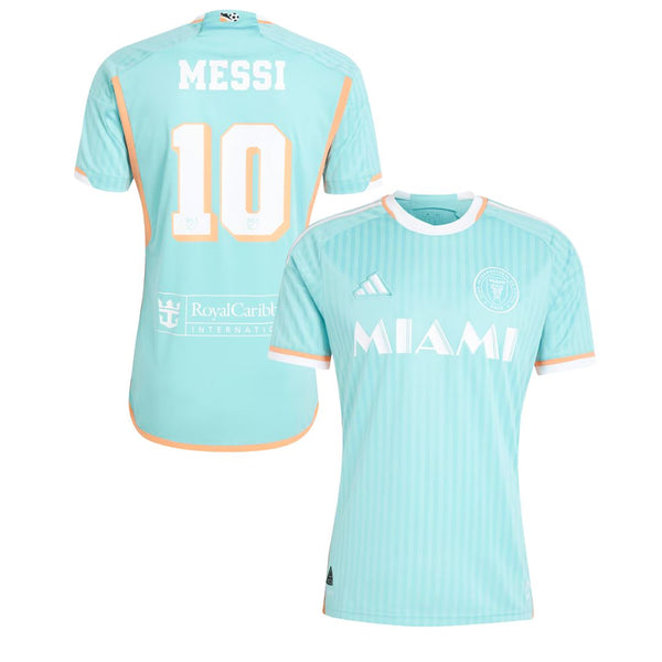Camisa Inter Miami III Messi #10 2024 - Torcedor Masculina - Azul