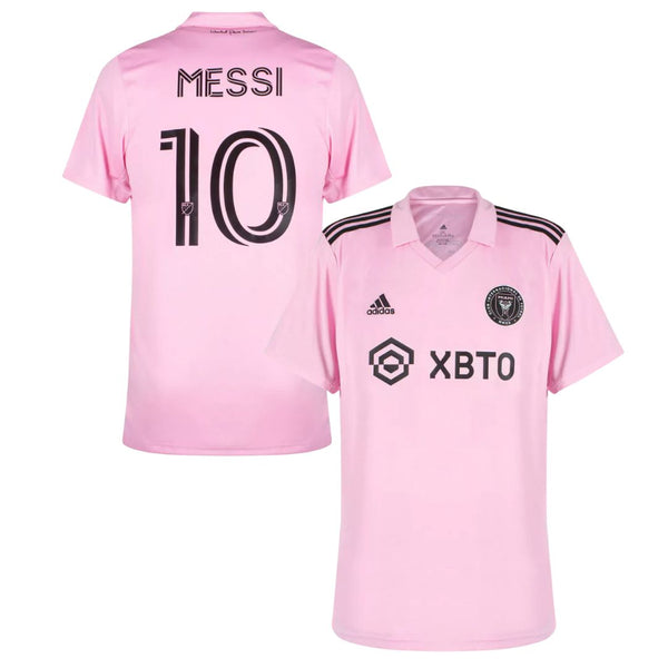 Camisa Inter Miami I Messi #10 2023 - Torcedor Masculina - Rosa