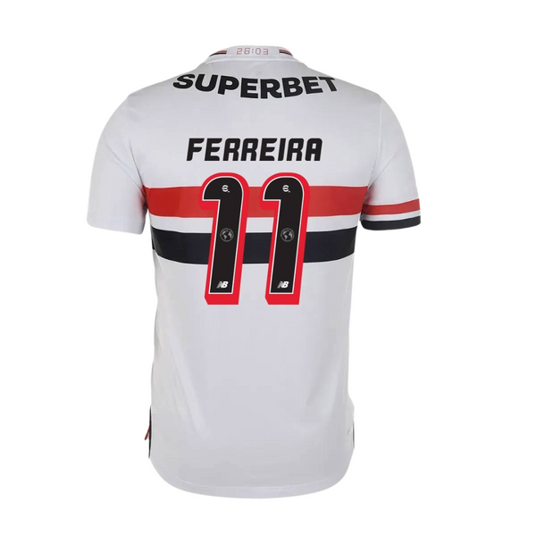 Camisa São Paulo 2025/26 I FERREIRA N° 11
