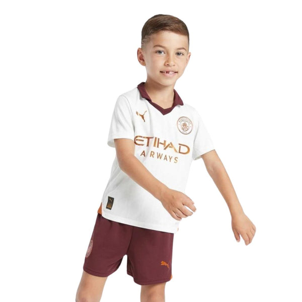 Kit Infantil Manchester City 2023/24 II