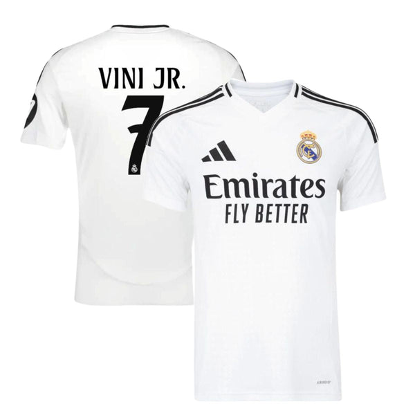 Camisa Real Madrid 2024/25 I N° 7 Vini Jr.