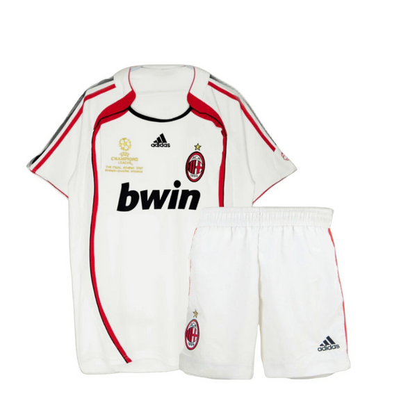 Kit Infantil Milan 2006/07 UEFA Champions League Final Away