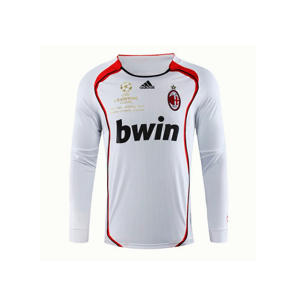 Camisa Milan 2006/07 Retrô Manga Longa