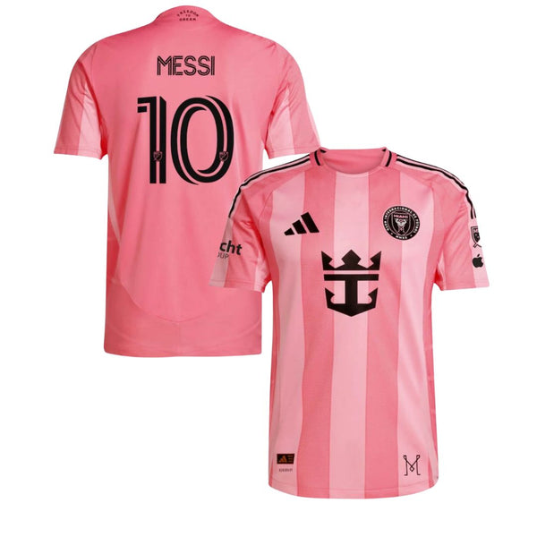 Camisa Inter Miami I Messi #10 2025 - Torcedor Masculina - Rosa
